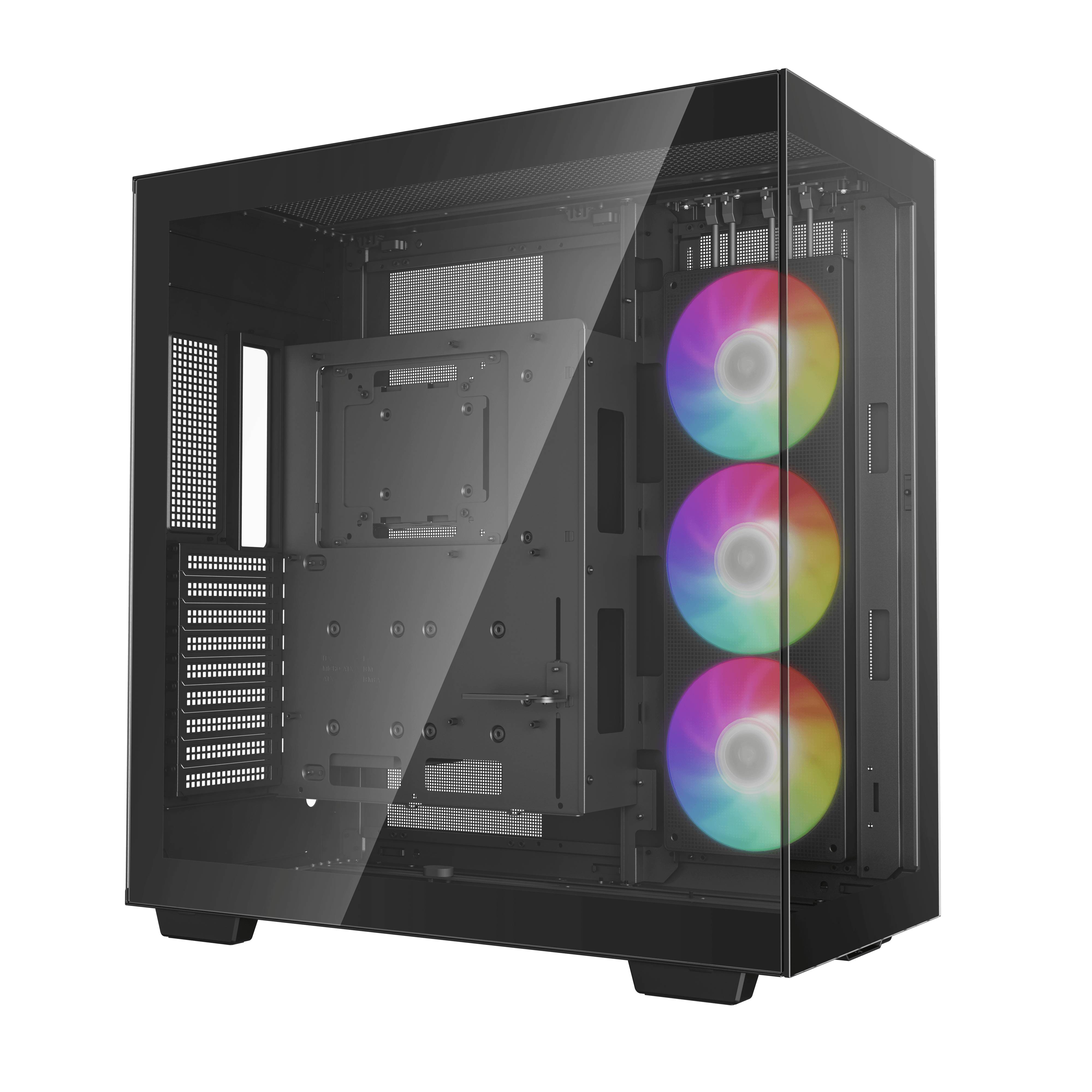 Gabinete Deepcool R-CH780 - mini ATX; E-ATX, GPU de hasta 480 mm. Capacidad 9 ventiladores de 120mm o 140mm. 3 radiadores de 420mm. USB3.0×4 Audio×1, Tipo-C Gabinete Deepcool R-CH780 - mini ATX; E-ATX, GPU de hasta 480 mm. Capacidad 9 ventiladores de 120mm o 140mm. 3 radiadores de 420mm. USB3.0×4 Audio×1, Tipo-C